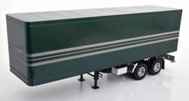 Truck Trailer, dark green metallic/silver