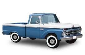 Ford F-100 Custom Cab pick-up, marlin blue