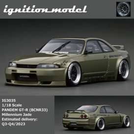 Pandem GT-R Nissan Skyline (BCNR33), millennium jade