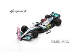 2022 Mercedes AMG Petronas F1 W13 E Performance #63 George Russel Winn... 2022 Mercedes AMG Petronas F1 W13 E Performance #63 George Russel Winner Brazilian GP, silver/turquoise