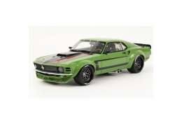 Ford Mustang widebody by Ruffian, green/black/red