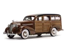 1939 Chevrolet Woody Surf Wagon, woodash brown