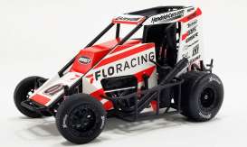 #01 FLO Racing Midget Sprint Car *Kyle Larson*, white/red