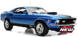 Ford Mustang Mach 1, blue/black