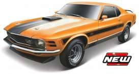 Ford Mustang Mach 1, orange/black