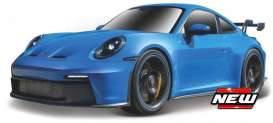 2022 Porsche 911 GT3, blue