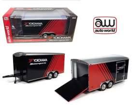 Enclosed Trailer *Yokohama Motorsports*, black/red