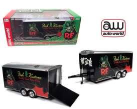 Enclosed Trailer *Rat Fink*, black/red/green