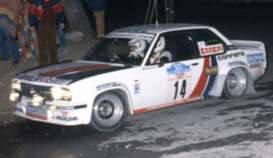 1981 Opel Ascona 400 #14 Targa Florio Rally, white/red/blue