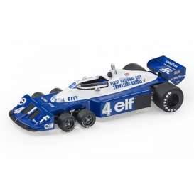 1977 Tyrrell P34 #4 3rd South African GP, Patrick Depailler, RESIN MOD... 1977 Tyrrell P34 #4 3rd South African GP, Patrick Depailler, RESIN MODEL, white/blue
