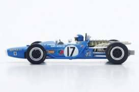 1968 Matra MS11 #17 2nd Dutch GP, Jean Pierre Beltoise, RESIN MODEL, blue