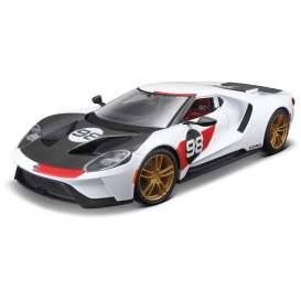 GT Ford Heritage, white/black/red
