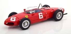 1961 Ferrari 156 Sharknose #6 Ginther GP Belgium, red
