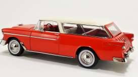Bel Air Normad, red with white top.