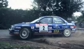 Subaru Impreza 555 #2 Jean Joseph Simon Winner Rallye Le Touquet, blue