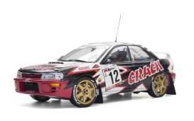 1998 Subaru Impreza 555 #12 Paul Lietaer Ypres, black/red/white