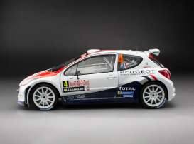 207 S2000 #2 P.Solberg Rally Automobile Monte Carlo 2011, whit... Peugeot 207 S2000 #2 P.Solberg Rally Automobile Monte Carlo 2011, white/red/black