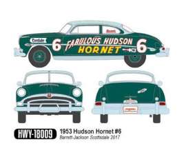 1953 Hudson Hornet #6 *Fabolous Hudson Hornet* Barrett Jackson Scottsdale