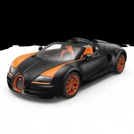 Bugatti Veyron Grand Sport Vitesse, matt black/orange