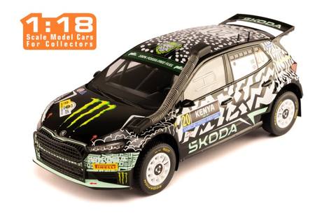 Skoda FABIA Rally2 (2023) #22 O.Solberg - E.Edmondson Safari Rally Kenya 2024