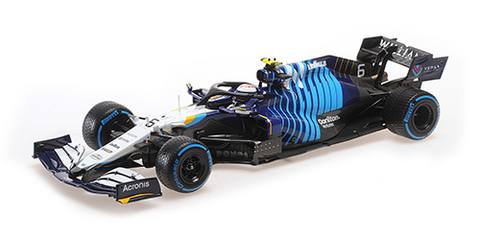 RACING MERCEDES FW43B – NICHOLAS LATIFI- BELGIAN GP 2021