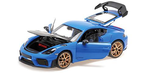 CAYMAN GT4 RS – -BLUE W/ WEISSACH PACKAGE