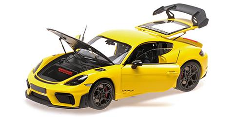 CAYMAN GT4 RS – -YELLOW W/ WEISSACH PACKAGE