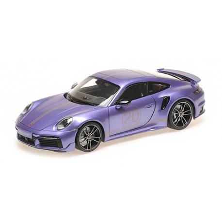 Porsche 911 992 Turbo S Coupe Sport Design Viola