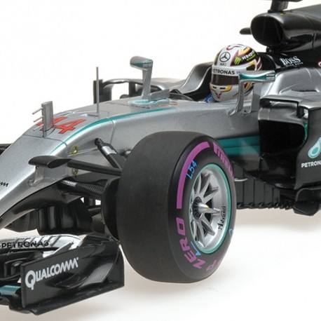 Mercedes-Benz F1 W07 Hybrid 44 Grand Prix d'Abu Dhabi 2016 Lewis Hamilton