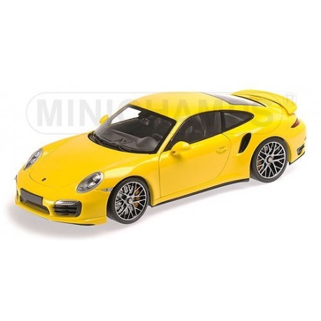 911 Turbo S 991 Jaune