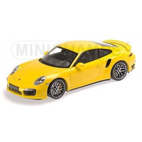 911 Turbo S 991 Jaune