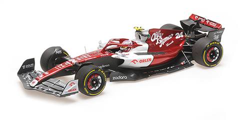 F1 TEAM ORLEN C42 – GUANYU ZHOU – BAHRAIN GP 2022 - L.E. 1044 pcs.