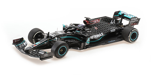 AMG PETRONAS F1 TEAM W11 EQ PERF. – L. HAMILTON – WINNER BRITISH GP 2020 FLAT TYRE - L.E. 704 pcs.