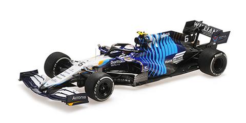 WILLIAMS RACING MERCEDES FW43B – NICHOLAS LATIFI- SAUDI ARABIAN GP 2021 - L.E. 114 pcs.