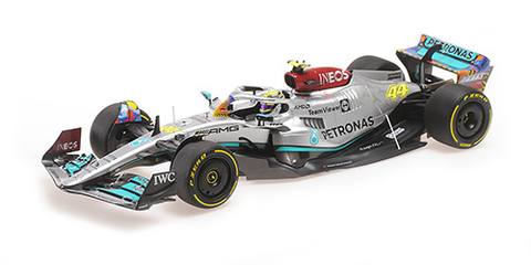 Mercedes-Benz AMG PETRONAS FORMULA ONE TEAM F1 W13 E PERFORMANCE – LEWIS HAMILTON – MIAMI GP 2022 - L.E. 702 pcs.