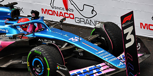 BWT ALPINE F1 TEAM A523 – ESTEBAN OCON – 3RD MONACO GP 2023