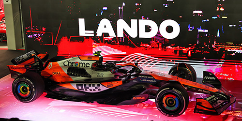 FORMULA 1 TEAM MCL38 – LANDO NORRIS – WINNER SINGAPORE GP 2024