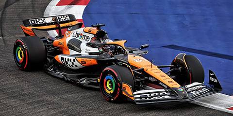 FORMULA 1 TEAM MCL38 – OSCAR PIASTRI – 3RD PLACE SINGAPORE GP 2024
