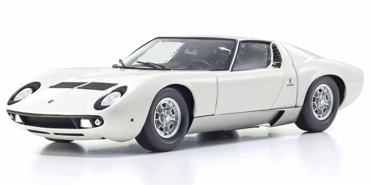 Miura P400 White-Silver