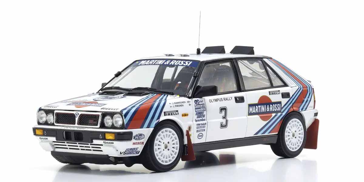 Delta HF 4WD Olympus Rally 1987 Martini Rossi Nr.3