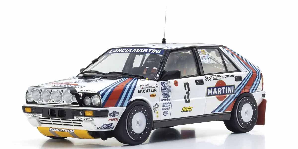 Delta HF 4WD Rally Monte Carlo 1988 Martini Nr.3