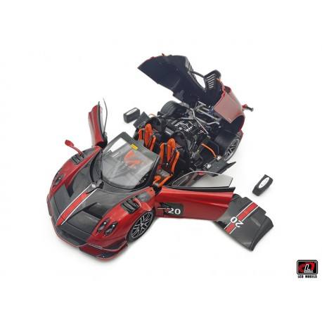 Pagani Huayra BC Roadster Red Black Model