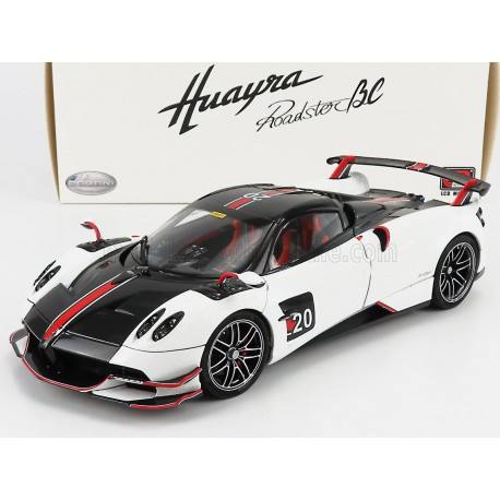 Huayra BC Roadster White Black Model