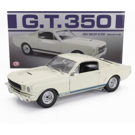 Ford Mustang Shelby GT350 Coupe 1965 White Acme Models
