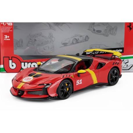SF90 XX n 51 Le Mans Winner livery Red Yellow
