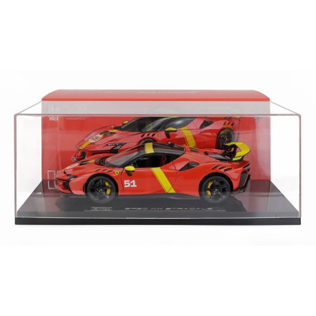 SF90 XX n 51 Le Mans Winner livery with showcase Red Yellow