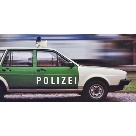 Passat Variant Polizei Germany