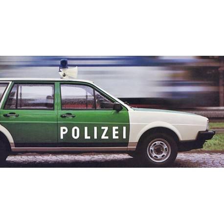 Passat Variant Polizei Germany