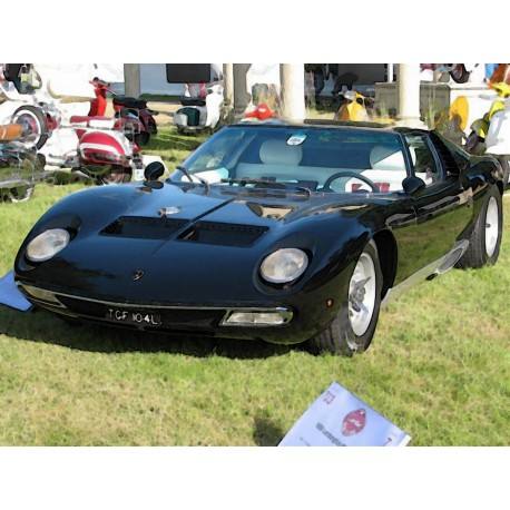 Lamborghini Miura P400 SV SN.5110 Black Simon