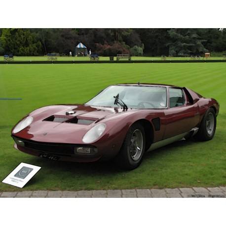 Lamborghini Miura SVJ Rouge Foncé S/N 4934